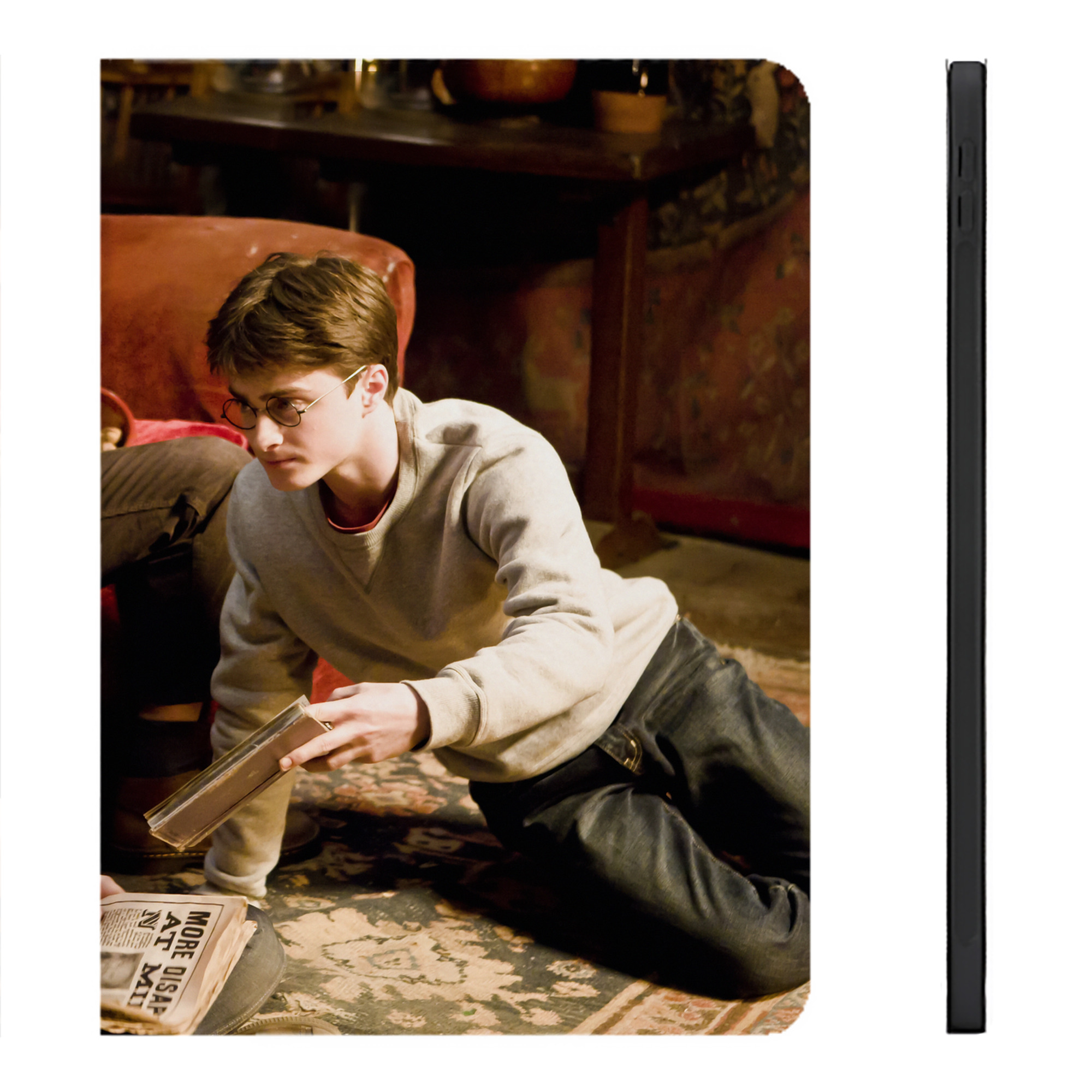 （画像用） Harry Potter ハリー・ポッターシリーズ IPadケース ペンホルダー付き ブックスタイルデザイン